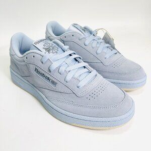 Reebok Men's Club C 85 Suede Pale Blue Sneaker 100074166 Size 8.5